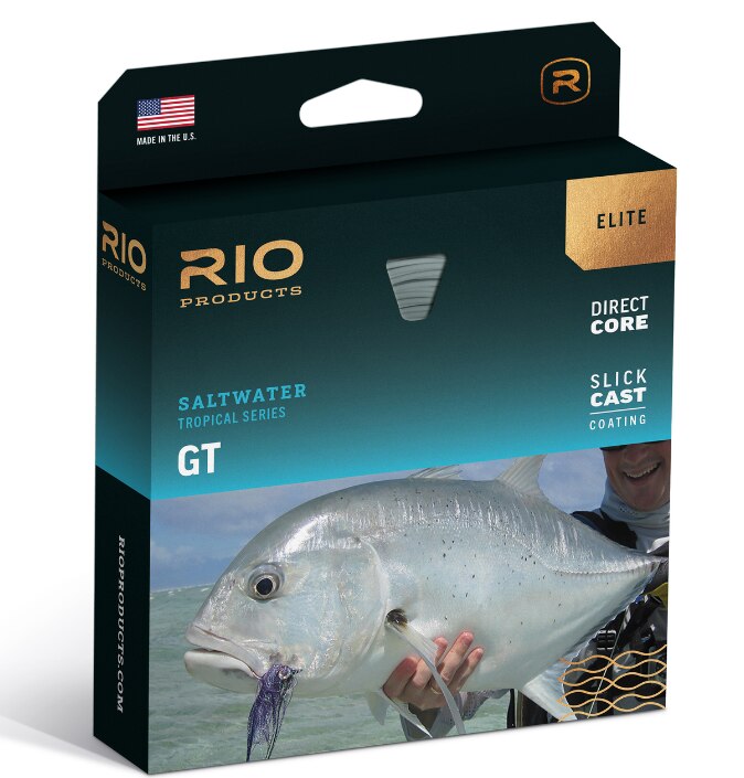 Color Blue/Orange/Seagrass WF12F New Details about   RIO Elite GT Fly Line 