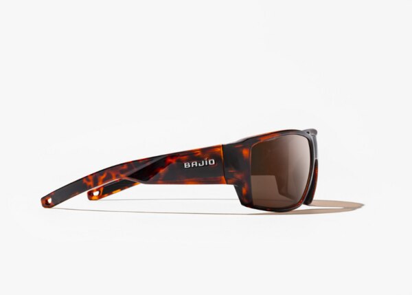 Bajío Vega Sunglasses - Brown Tortoise Matte Frame / Copper Glass Lens ...